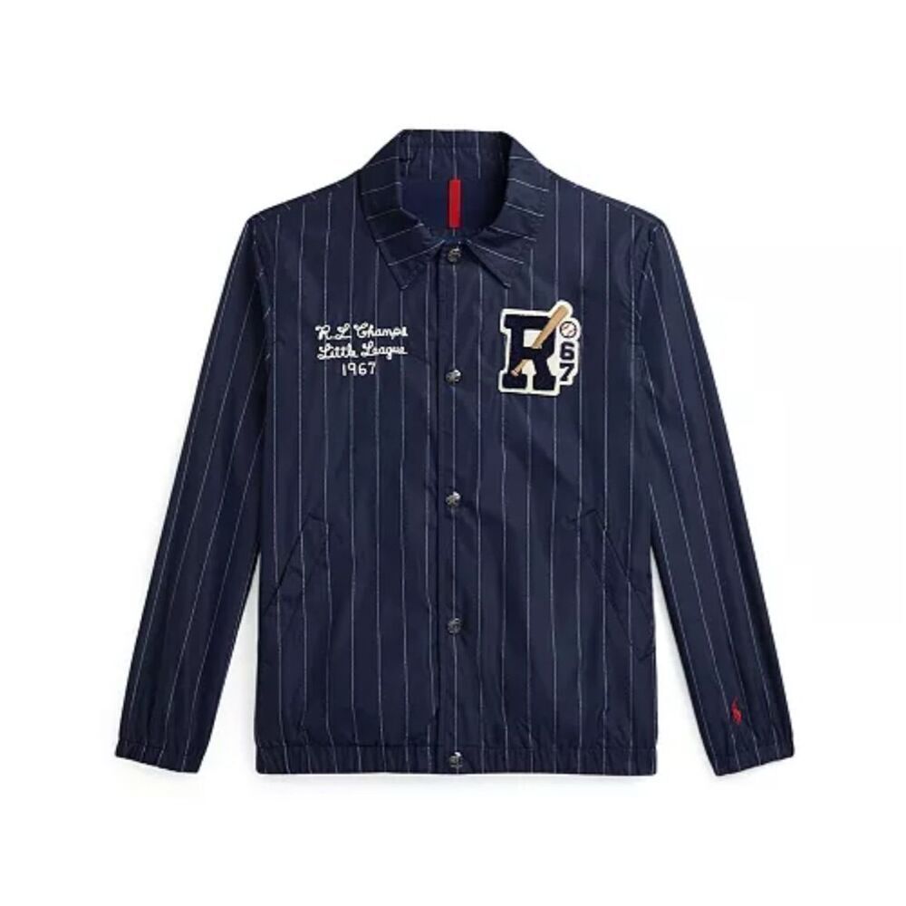 Polo Ralph Lauren NWT Baseball Logo Coaches Jacket L(14-16)